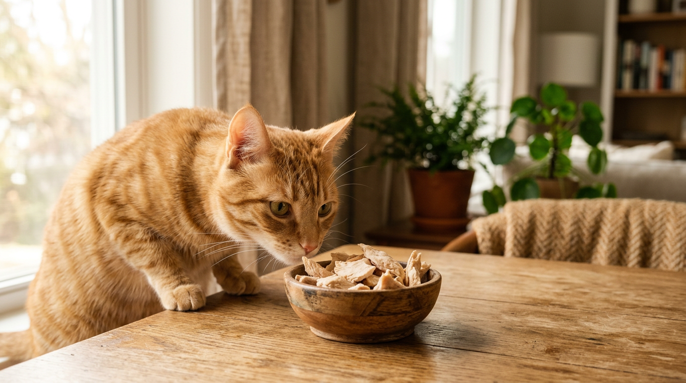 Why Freeze-Dried Chicken Tenderloin is the Ultimate Natural Treat for Your Cat
