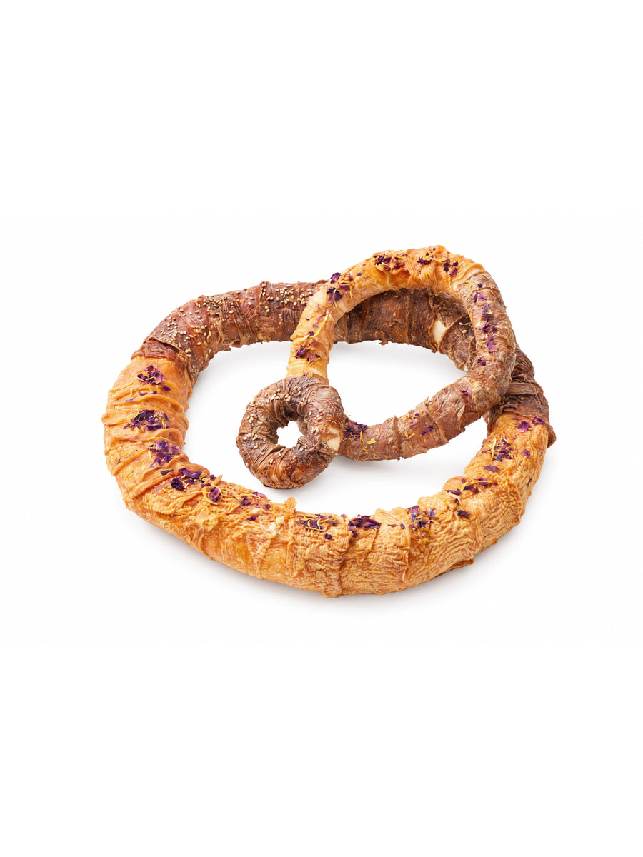 Beef Hide Chew Ring Trio - 30 cm · 16 cm · 7 cm • FOR DAILY CHEWING & PLAY