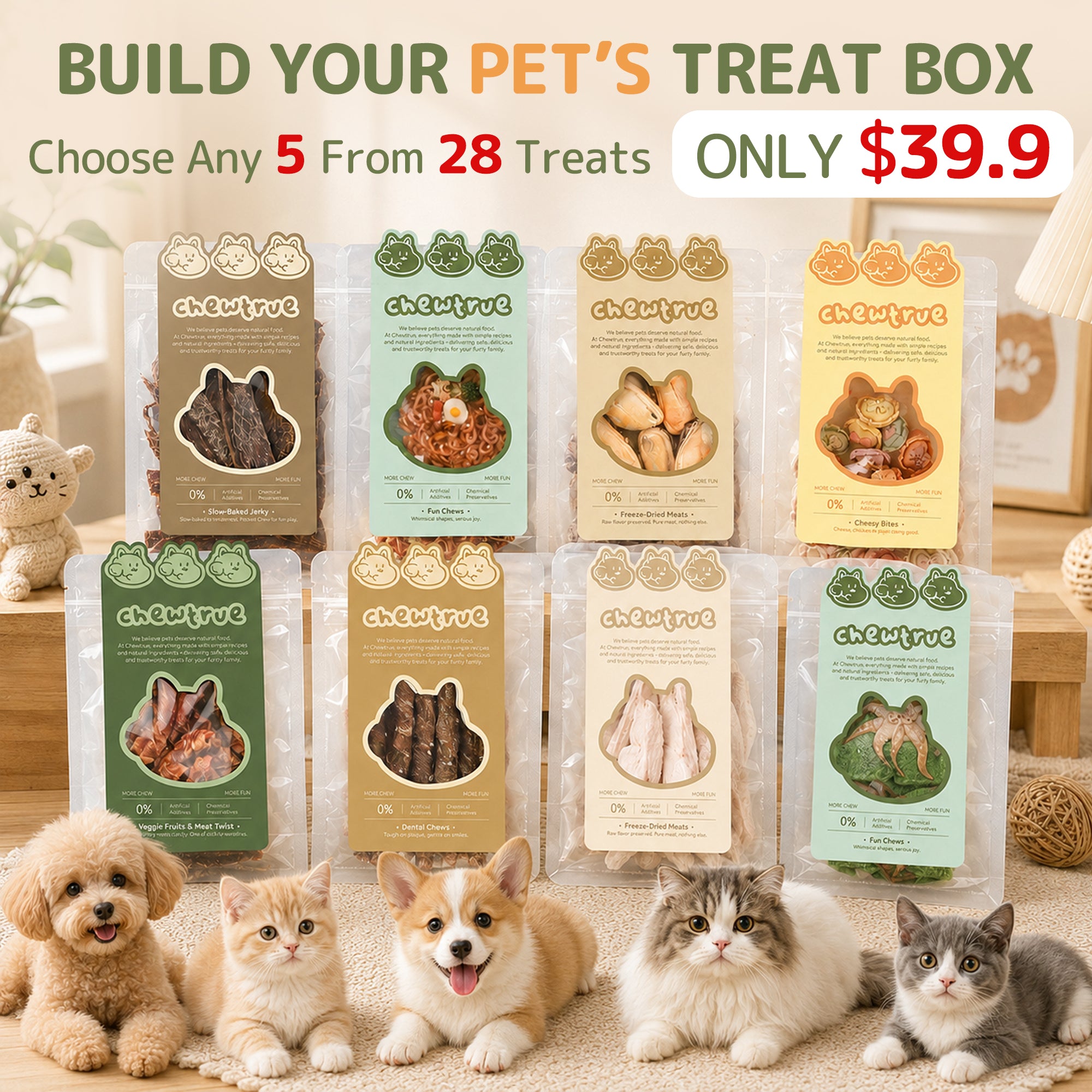 Build Your Own 5-Pack Treat Box