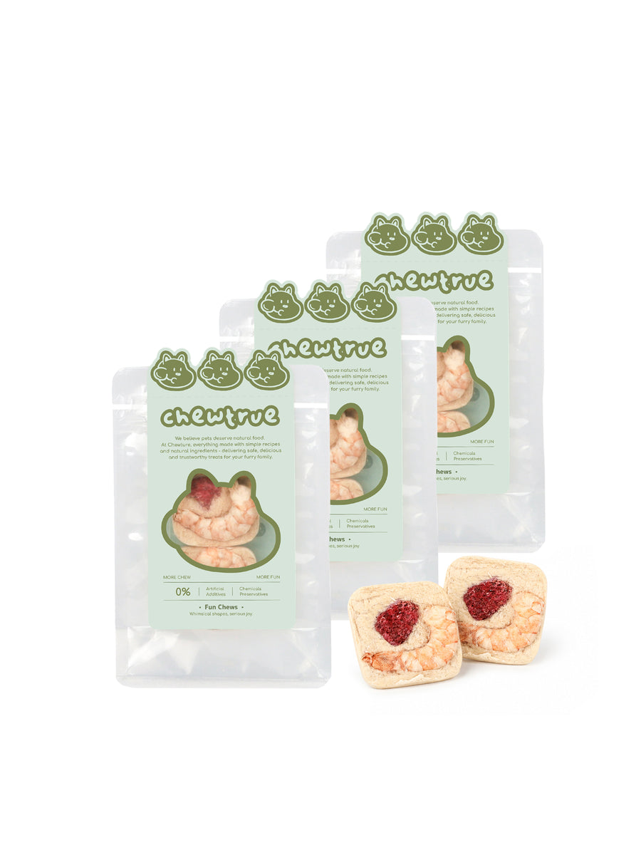 Raspberry, Shrimp & Chicken Patties - Antioxidant Rich