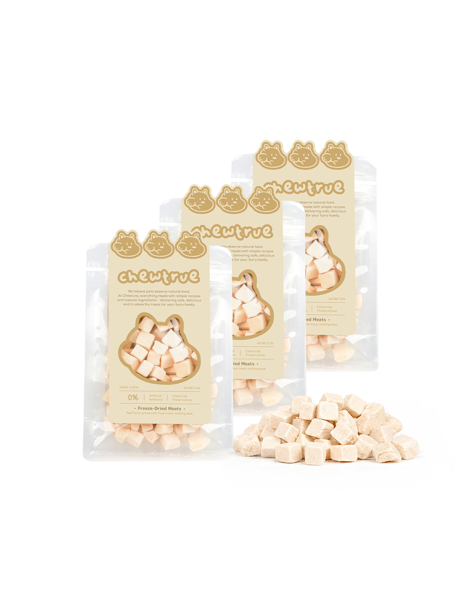 Freeze-Dried Chicken Breast Cubes - Lean Protein