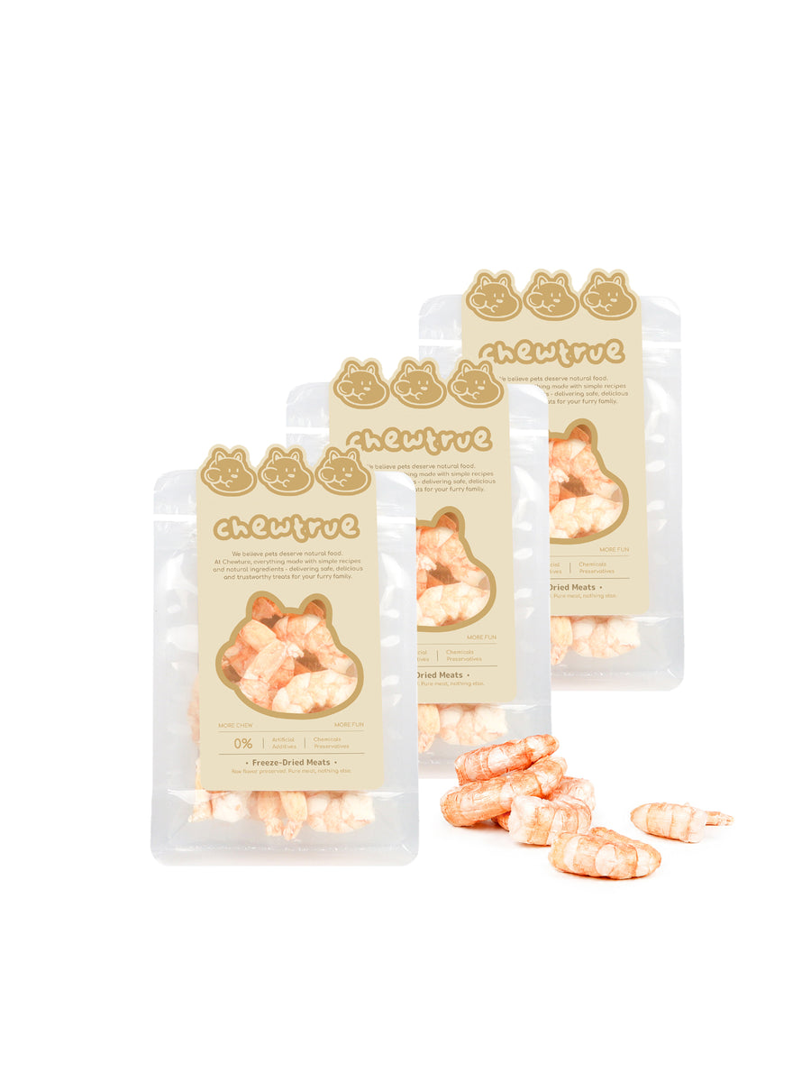 Freeze-Dried Shrimp Meat - Tasty Marine Protein