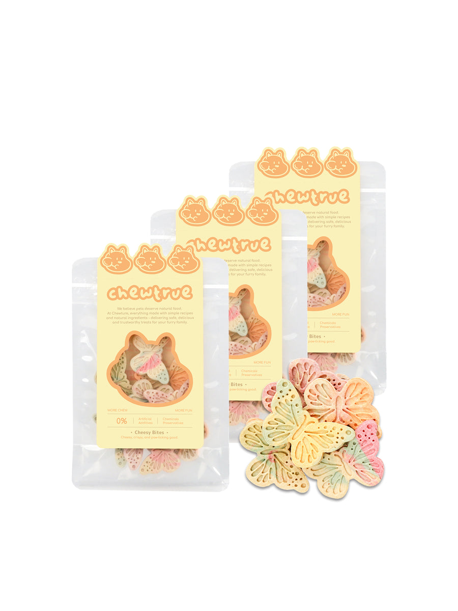 Freeze-Dried Butterfly Cookies - Cute Snack