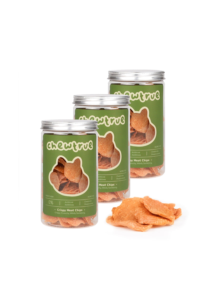 Air-Dried Egg Yolk & Chicken Chips - Lecithin