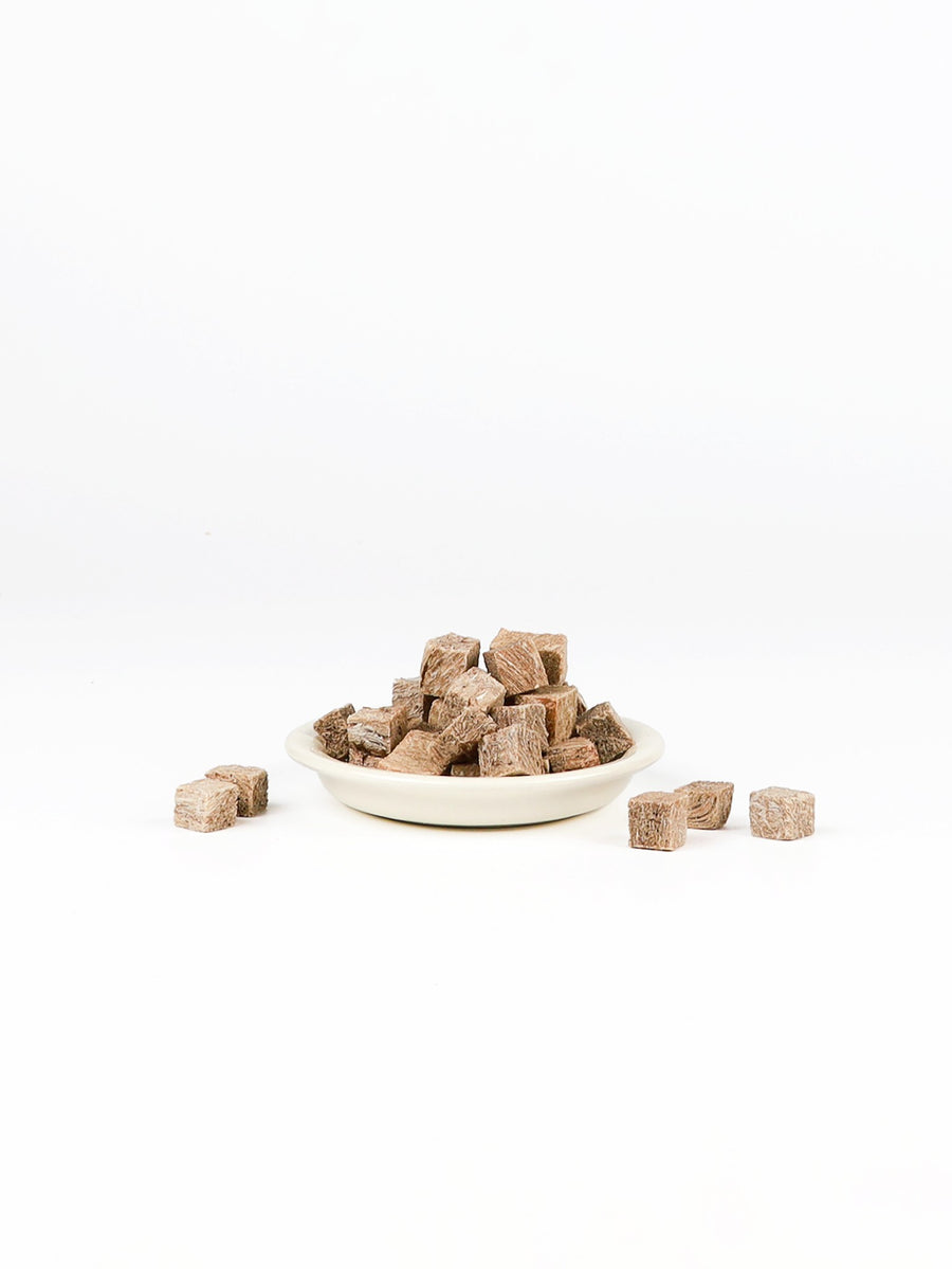 ChewTrue freeze-dried beef cubes dog and cat treat