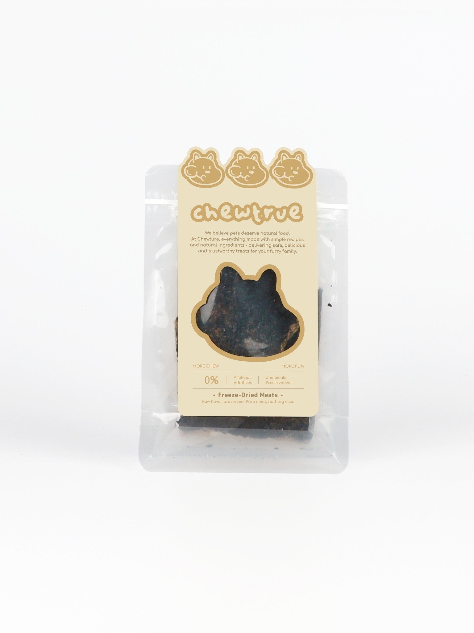 ChewTrue freeze-dried beef green tripe dog and cat treat