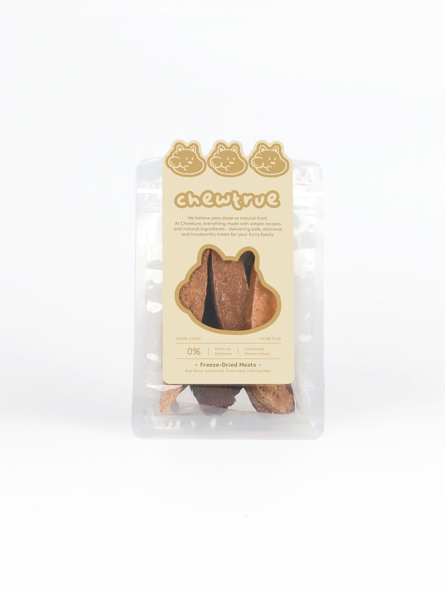 ChewTrue freeze-dried beef spleen dog and cat treat