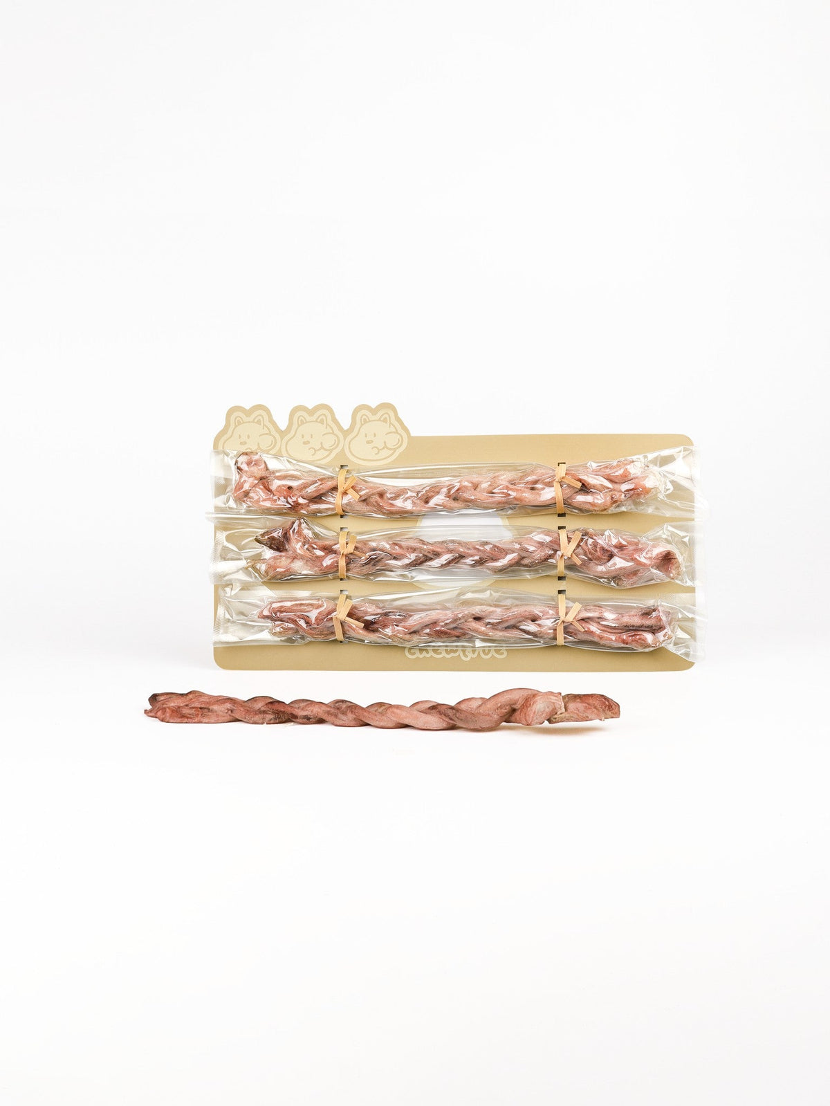 Gefriergetrockneter gedrehter Schweinepimmel – Haltbarer Kausnack
