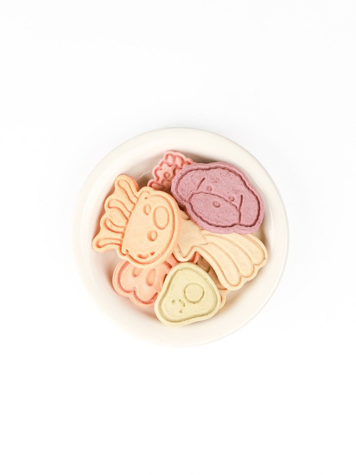 Gefriergetrocknete Käse- & Hühnchen-Cookies – Herzhaft