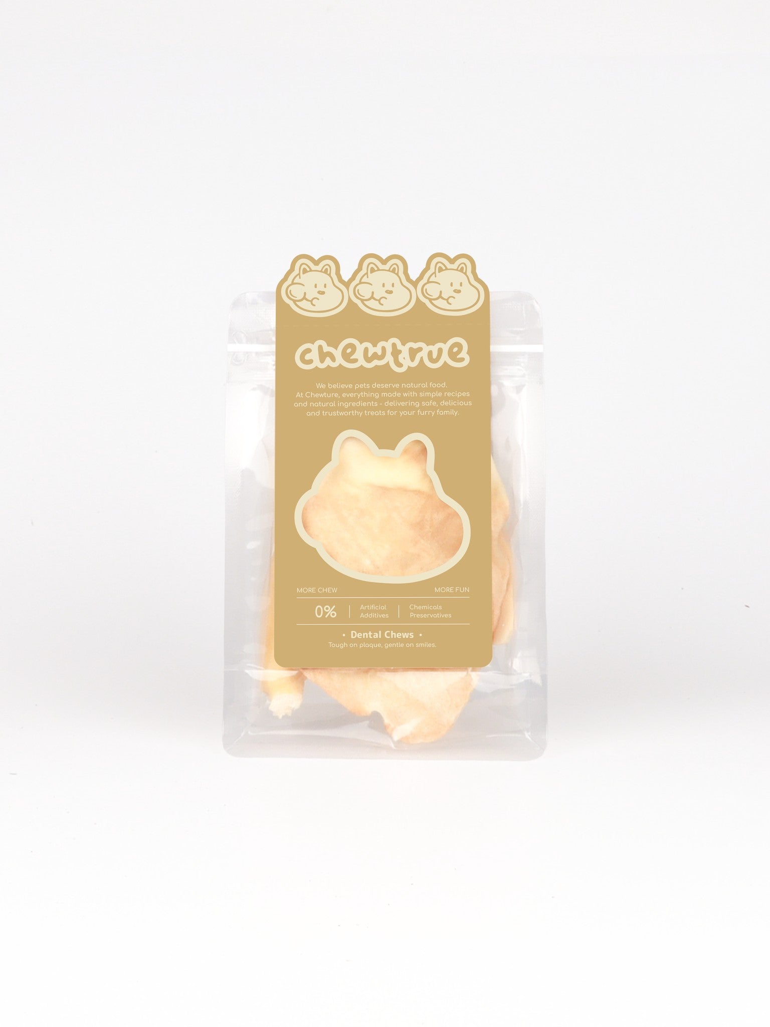 ChewTrue freeze-dried beef ear dog and cat treat