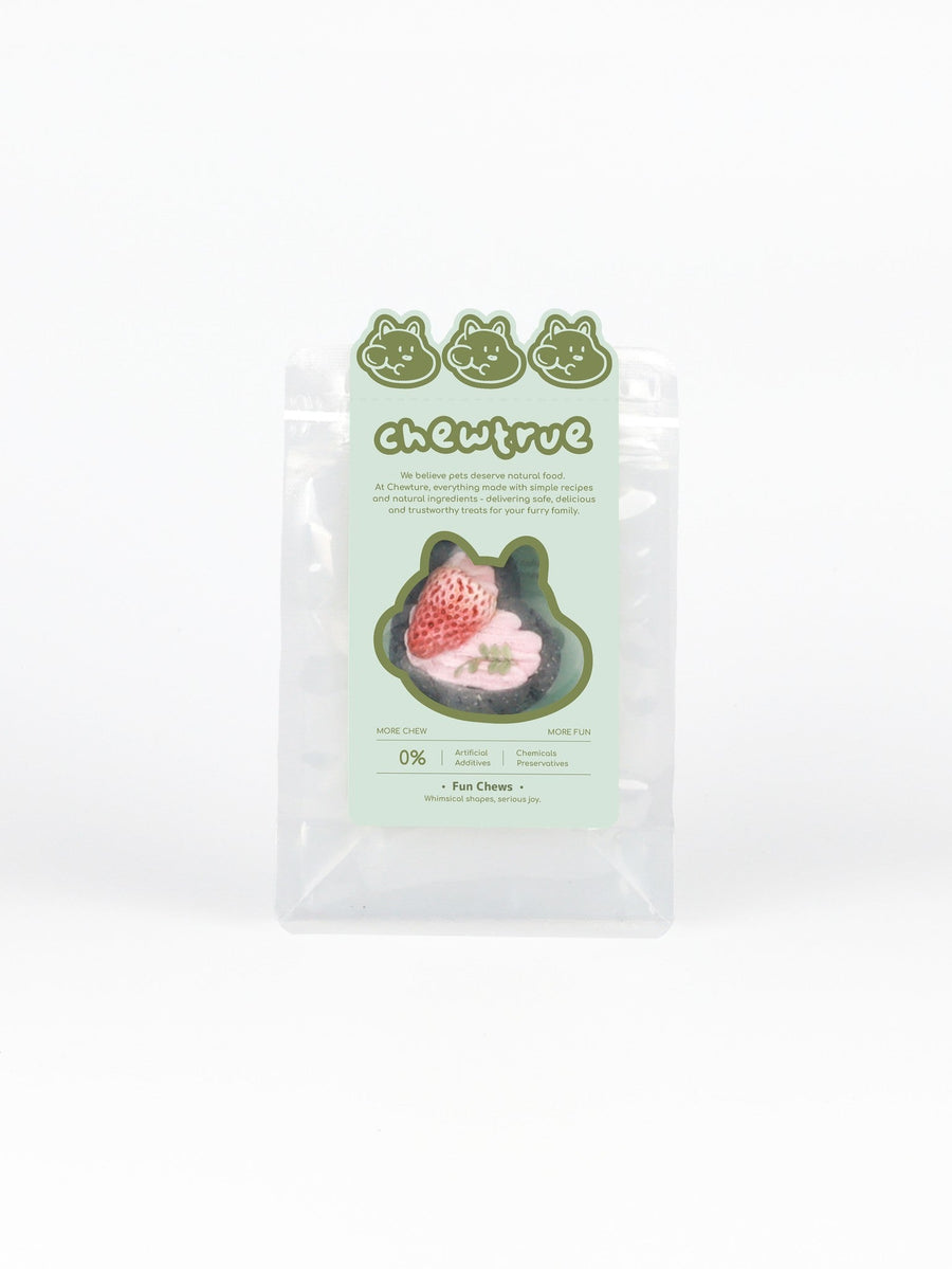 chewtrue dragonfruit charcoal heart cookies