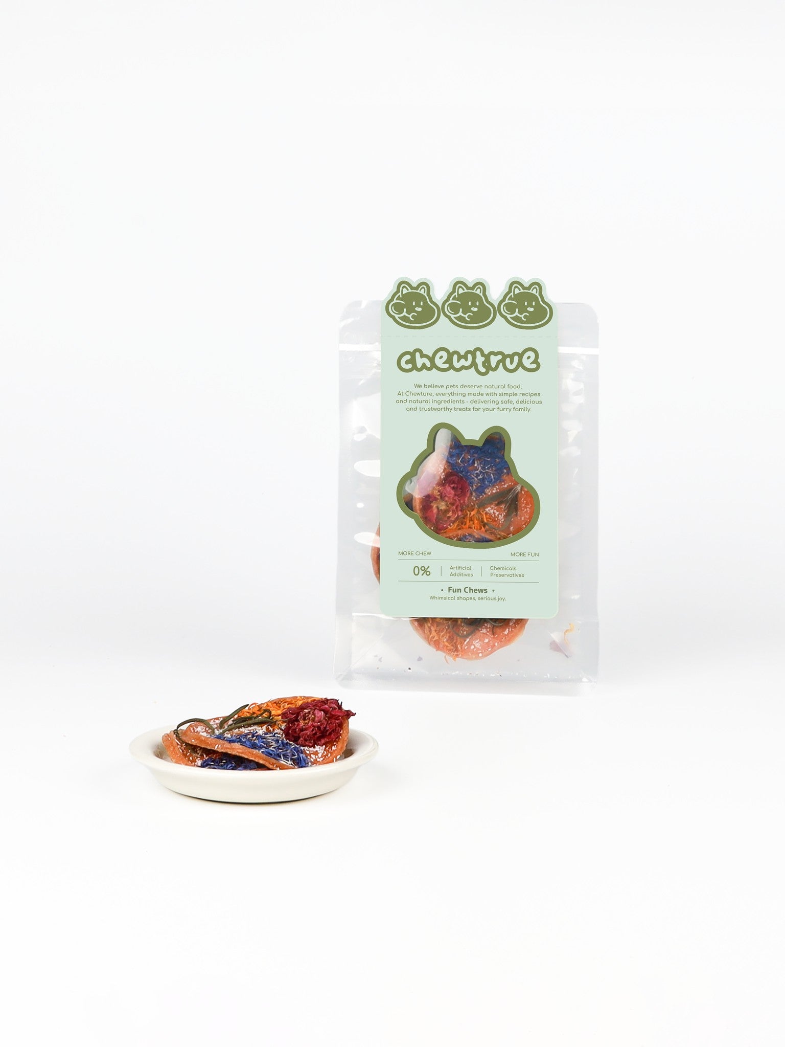 chewtrue flower herb tarts