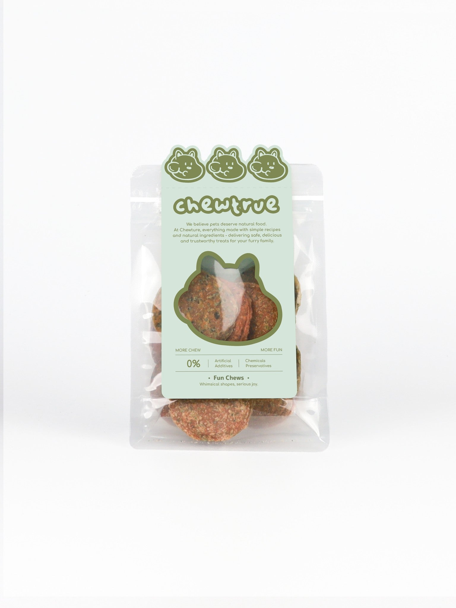 chewtrue mixed veggie cookies