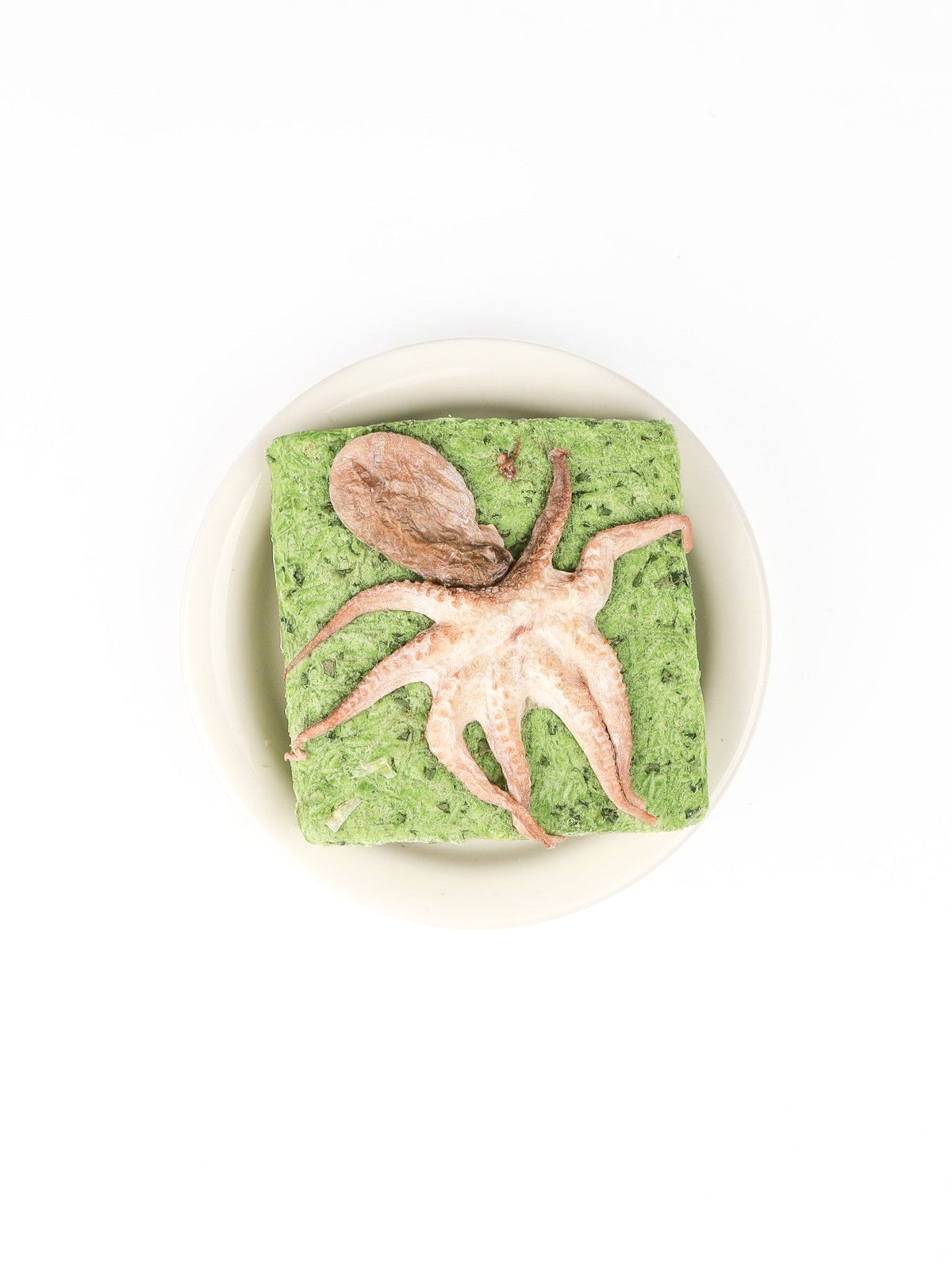 Gefriergetrocknete Oktopus- & Grünkohl-Pastetchen – Taurinreicher Meeressnack