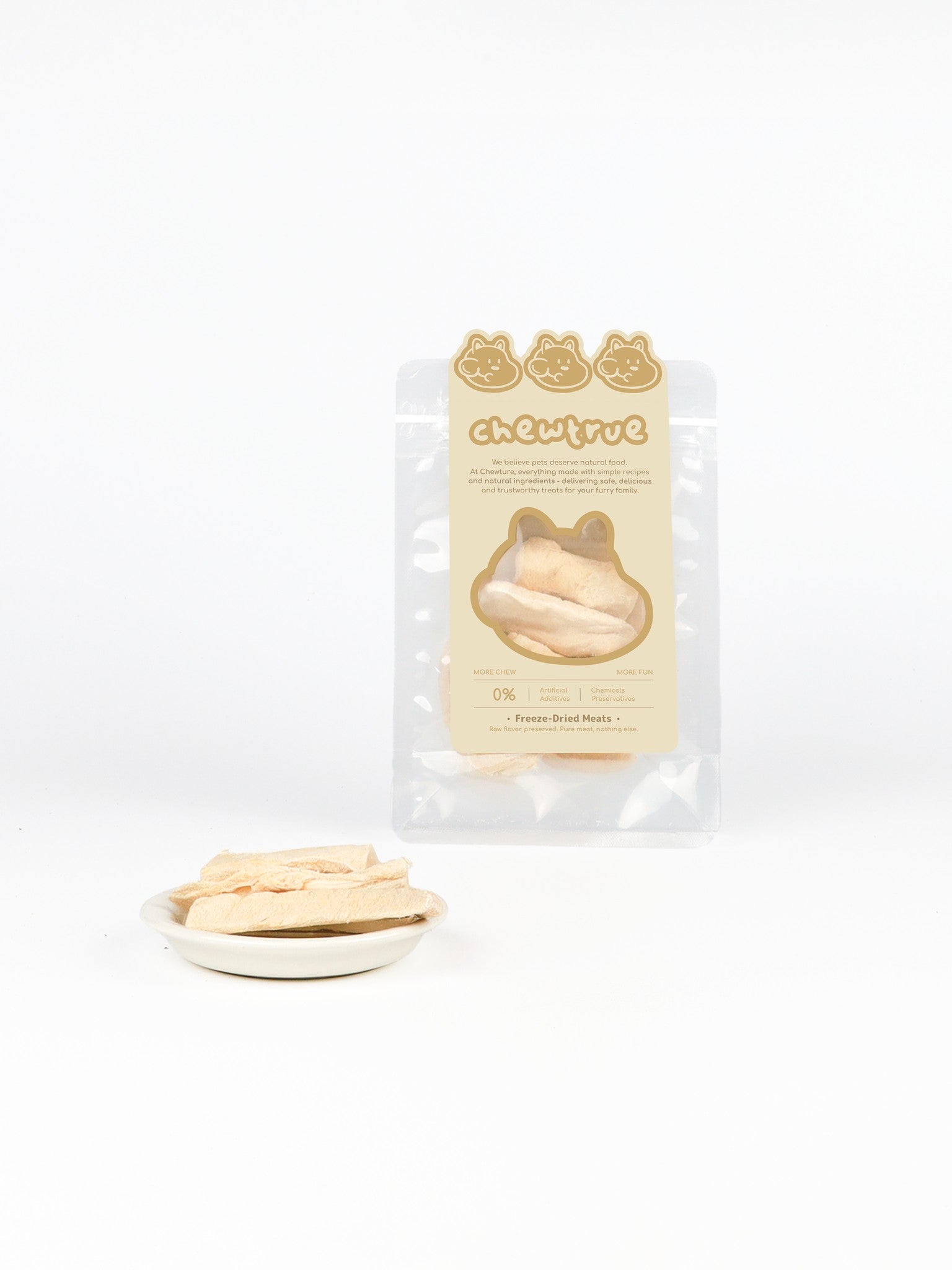 Freeze-Dried Rabbit Tenderloin - Ultra Lean Meat
