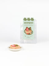 chewtrue salmon patties strawberry bell pepper