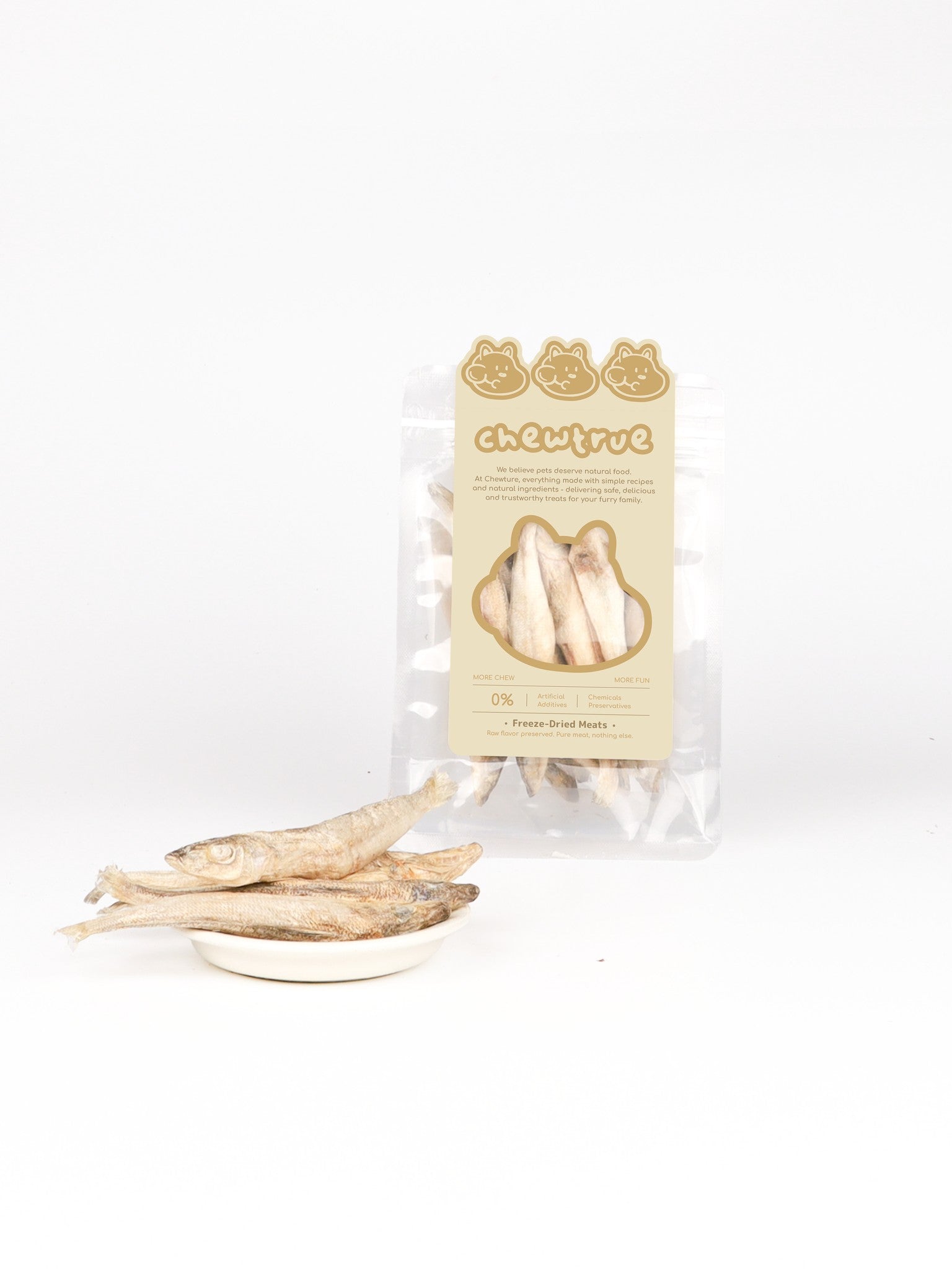 Freeze-Dried Sand Lance - Whole Fish Topper