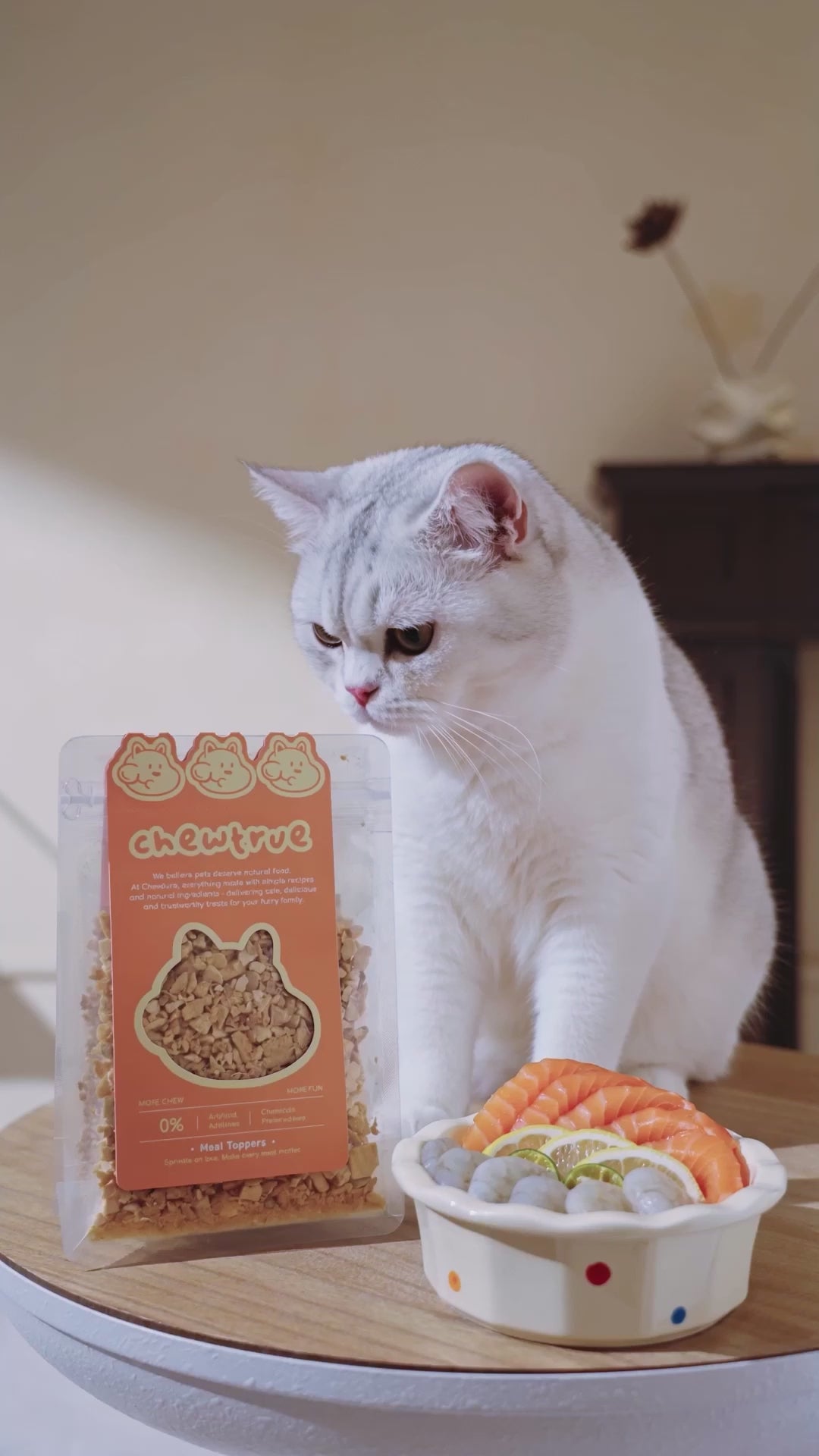 Freeze-Dried Salmon Crumbles - Food Topper